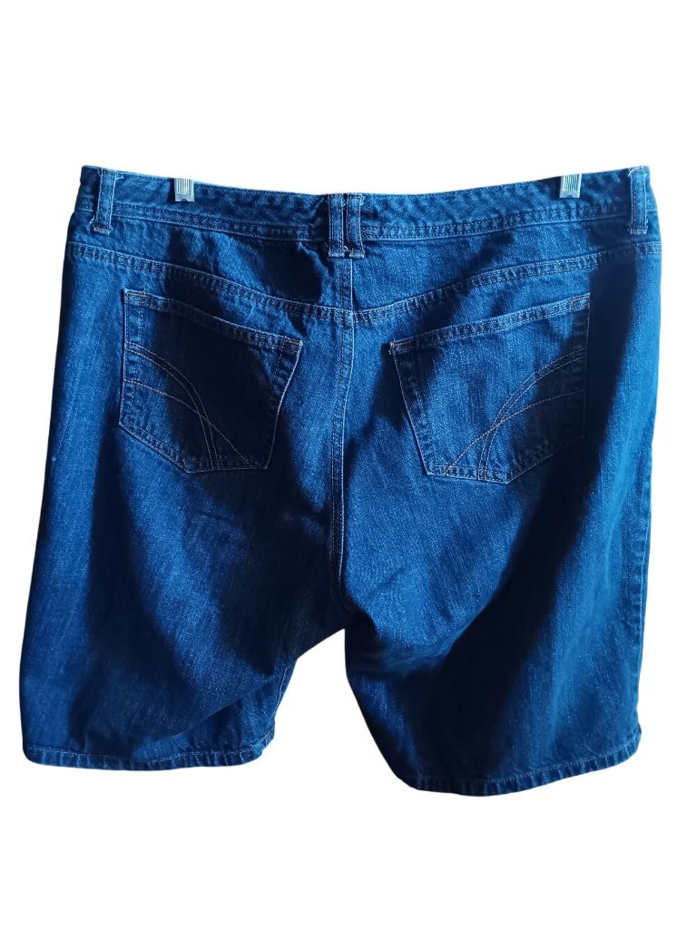 38" Tommy Hilfiger Women's Shorts 16 Blue Denim Jean